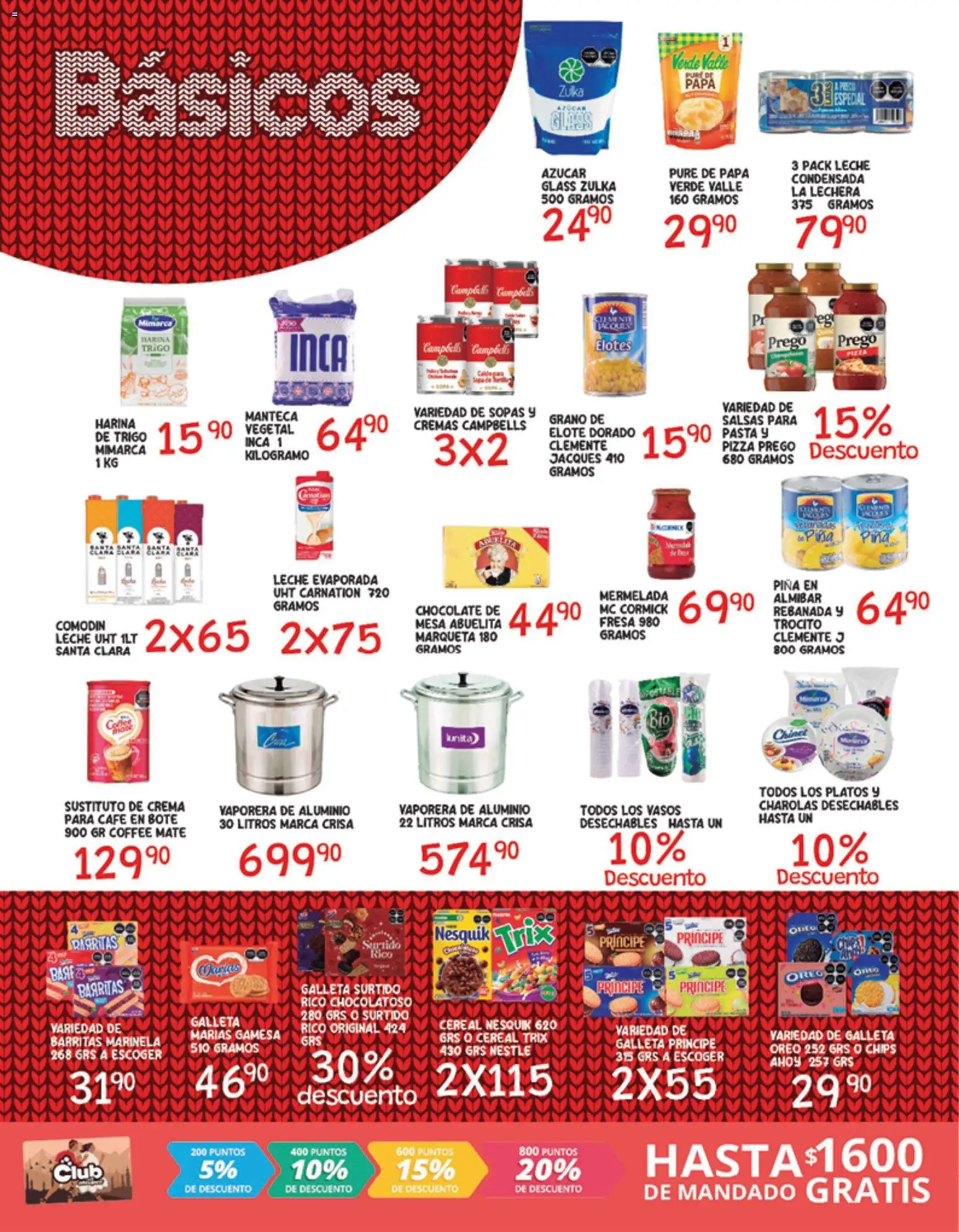 Nuevas ofertas de Alsuper válidas en toda la República Mexicana desde el 26.12.2025. ¡Encuentra las mejores ofertas en Alsuper folleto Chihuahua Capital! | Página: 2 | Productos: Chocolate, Pasta, Mermelada, Vasos