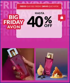Black Friday Avon válido desde el 28.11.2025