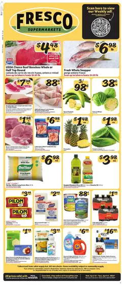 Preview of Fresco y Más weekly ads valid from 15.04.2026 | Page: 1