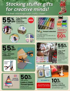 Preview of Fabricland flyer / circulaire from shop Fabricland valid from 01.12.2025 | Page: 6