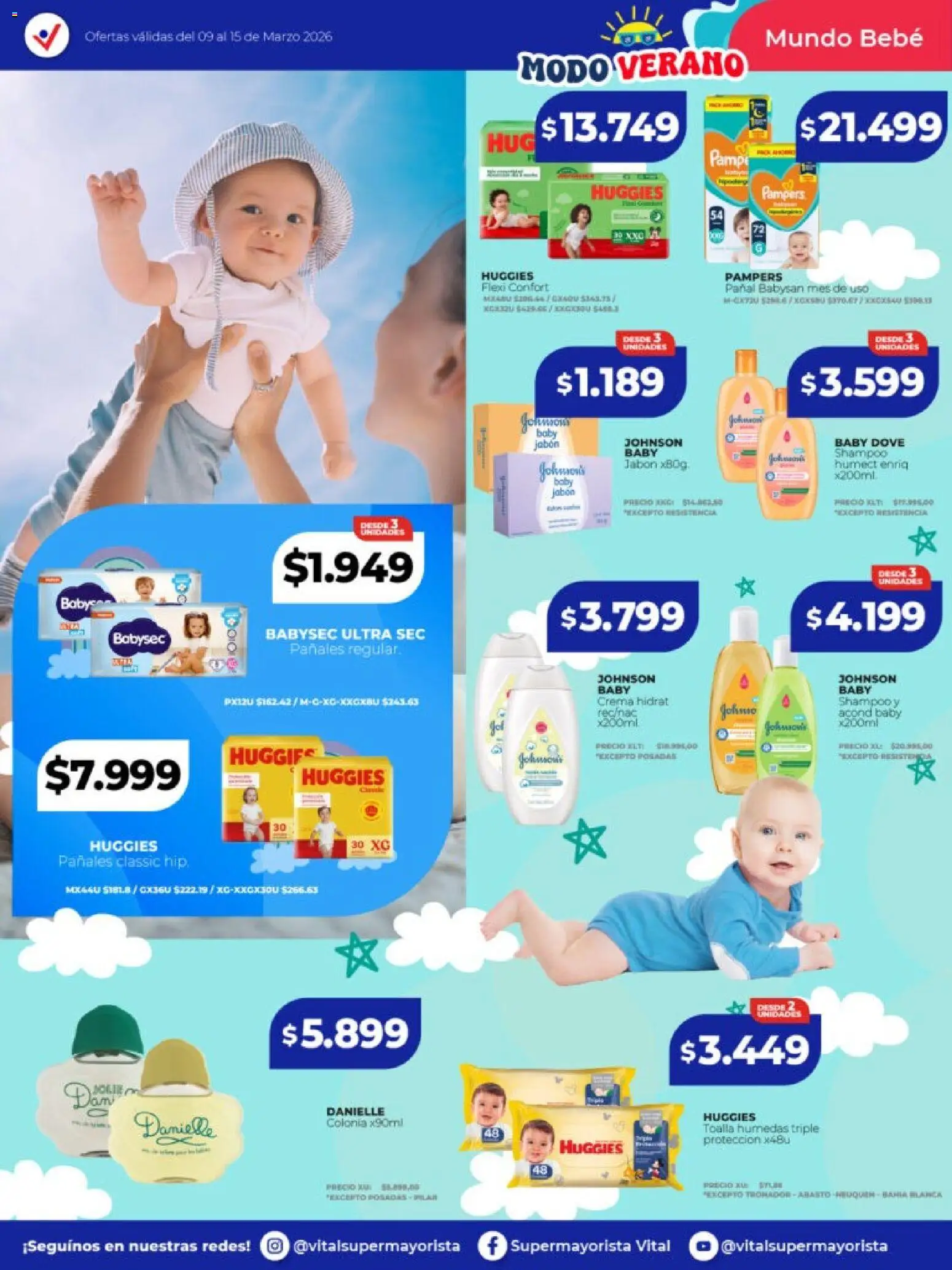 Vital - Ofertas - Laferrere  │ válido desde el 09.03.2026 | Página: 5 | Productos: Toalla, Shampoo, Jabón, Crema