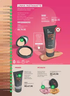 O Boticário - Ciclo 02/2026 - Pré-Visualização do folheto da loja O Boticário, válido de 19.01.2026 | Página: 132 | Produtos: Pó compacto, Maquiagem, Base, Primer