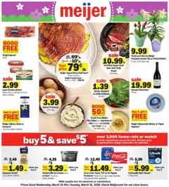 Preview of Meijer weekly ads valid from 25.03.2026 | Page: 1