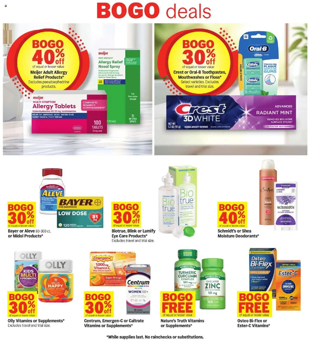 Meijer Weekly Ad - valid from 10.09.2025 | Page: 33 | Products: Vitamin, Zinc, Safe, Pepper