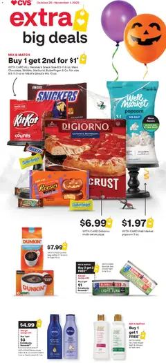 Preview of CVS Pharmacy weekly ads valid from 26.10.2025