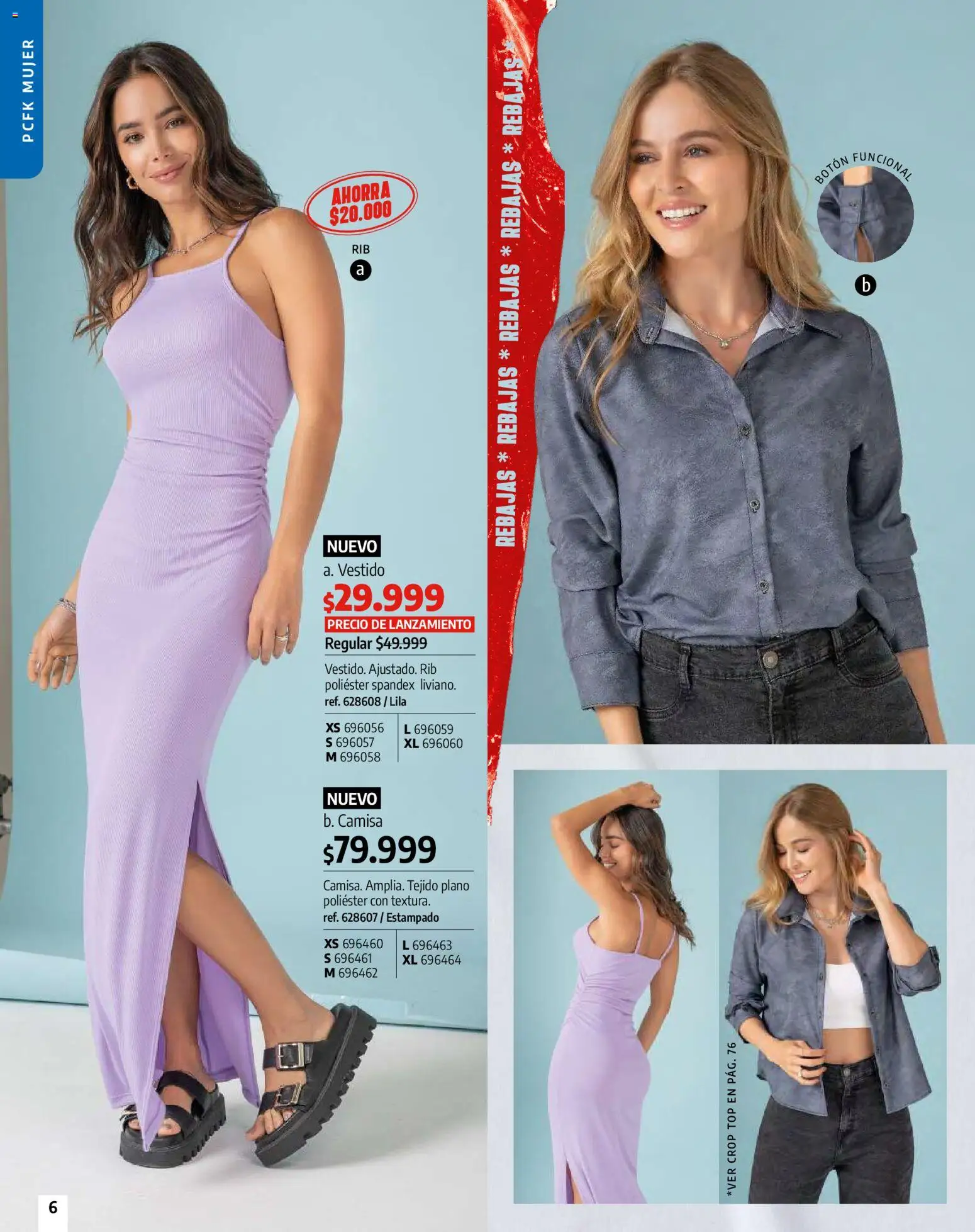 Pacifika revista - valida desde el 01.01.2026 | Página: 6 | Productos: Top, Vestido, Camisa