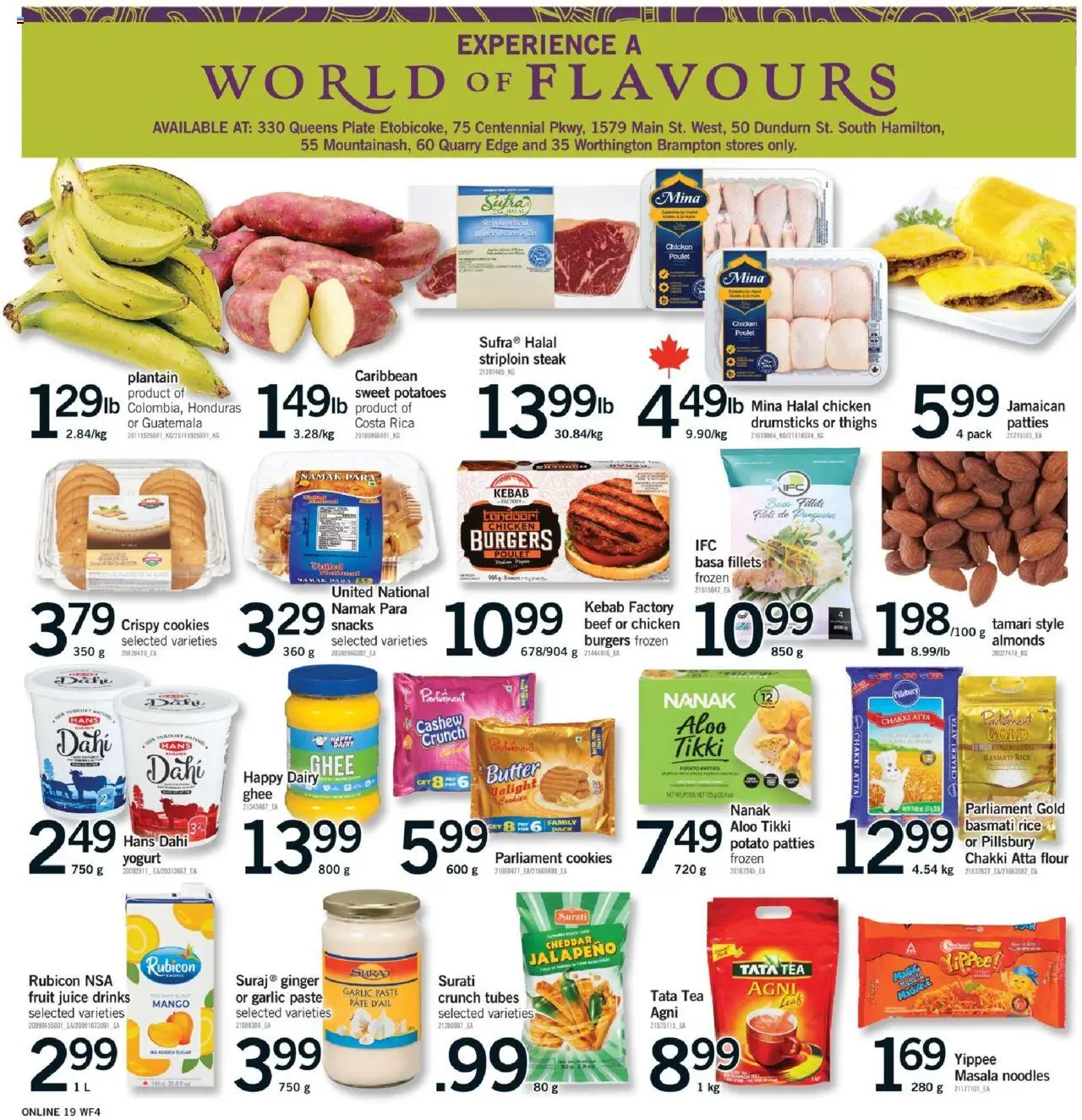 Fortinos flyer valid from 31.07.2025 | Page: 19 | Products: Rice, Noodles, Butter, Chicken