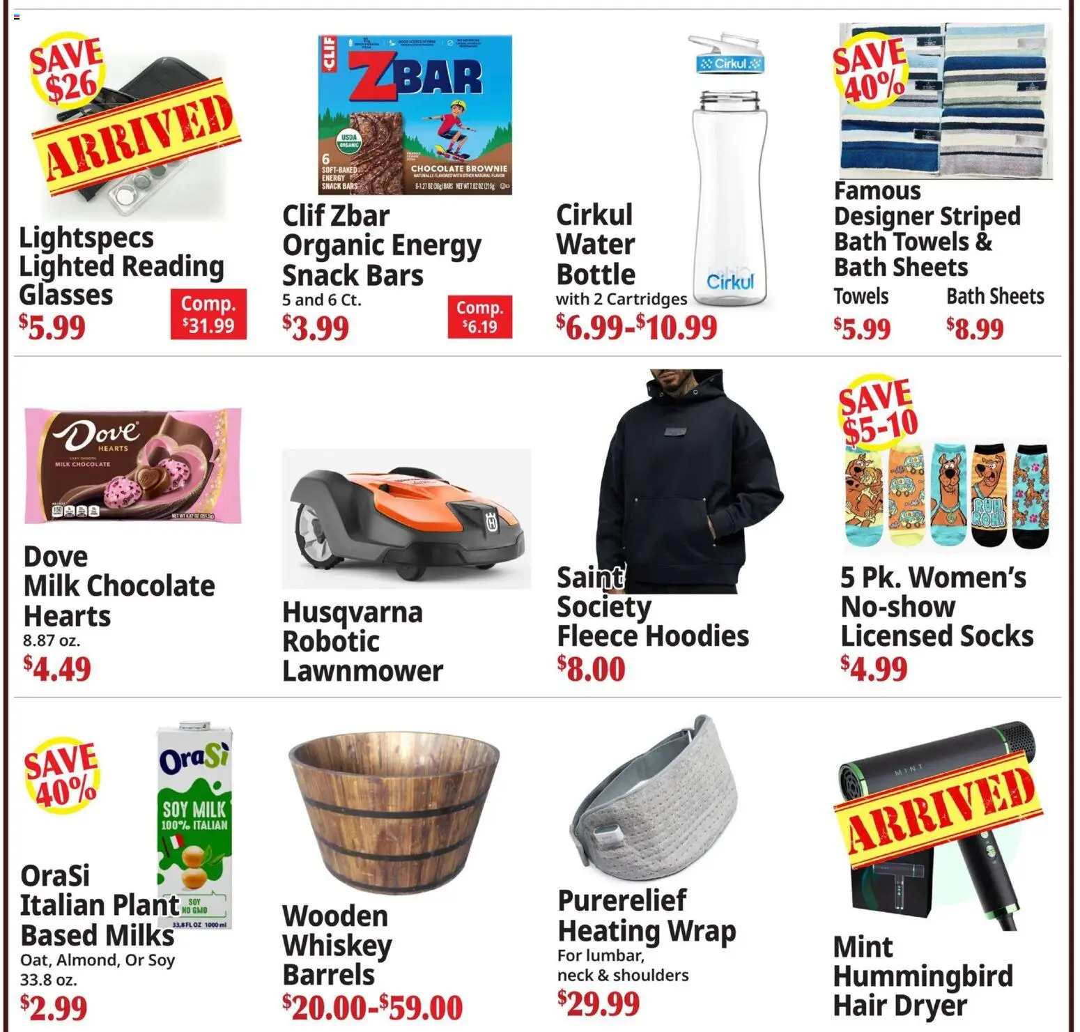 Ocean State Job Lot Coming Attractions - MA - valid from 29.01.2026 | Page: 3 | Products: Chocolate, Whiskey, Socks, Dryer