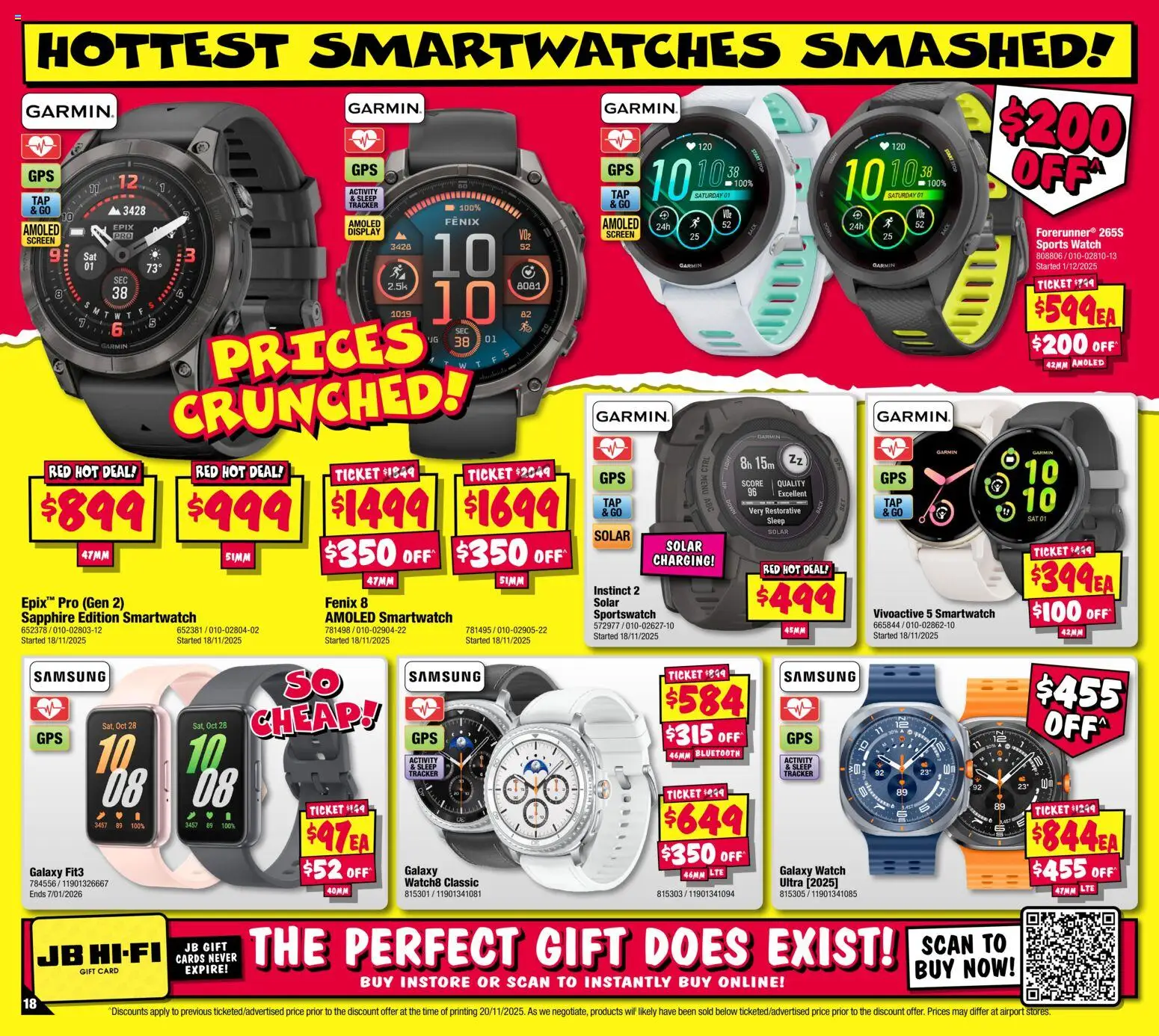 JB Hi-Fi catalogue - valid from 04.12.2025 | Page: 18 | Products: Watch, Screen, Smartwatch