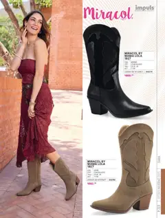 Vista previa de Impuls catálogo Dama Otoño-Invierno 2025, nuevo folleto de la tienda, válido en México a partir del 07.07.2025 | Página: 225 | Productos: Zapatos
