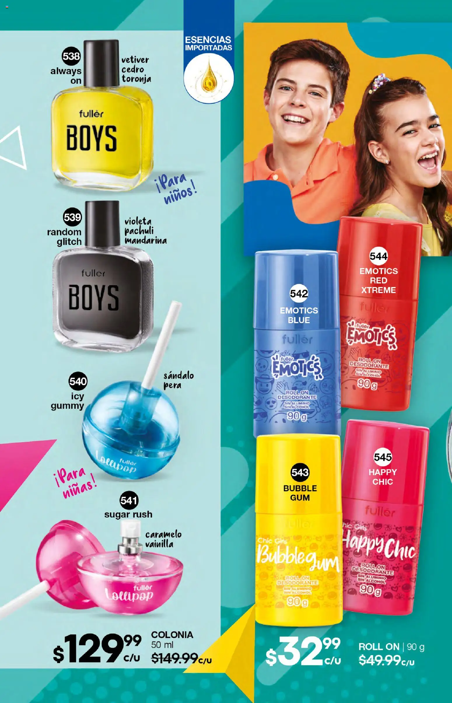 Nuevas ofertas de Fuller válidas en toda la República Mexicana desde el 21.01.2026. ¡Encuentra las mejores ofertas en Fuller campaña 21 2026! | Página: 172 | Productos: Desodorante, Pera, Toronja, Esencias