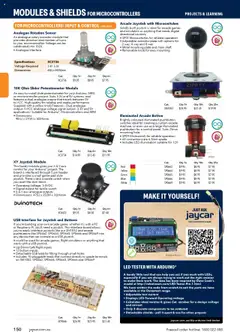 Preview of Jaycar Engineering & Scientific Catalogue 2025/2026  - valid from 09.07.2025 | Page: 150 | Products: Raspberry, Digital, Pc, Usb