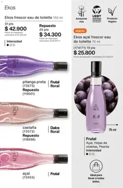 Vista previa Catálogo Natura Ciclo 1/2026 válido desde el 04.12.2025 | Página: 90 | Productos: Eau de toilette
