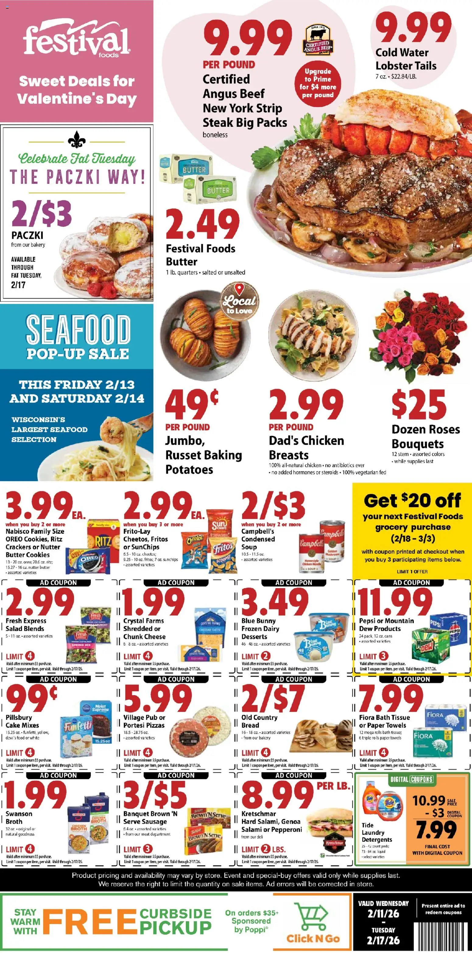 Festival Foods Weekly Ad - valid from 11.02.2026 | Page: 1