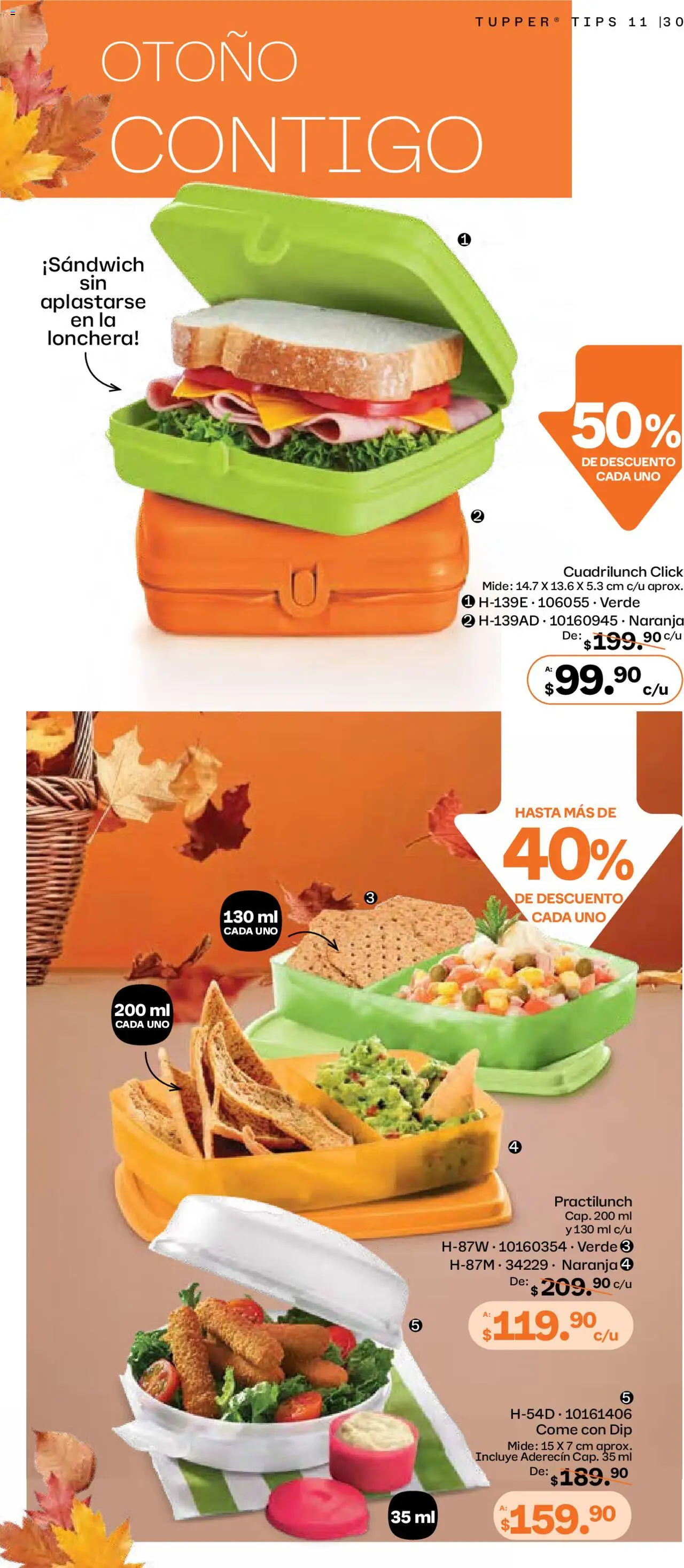 Nuevas ofertas de Tupperware válidas en toda la República Mexicana desde el 06.10.2025. ¡Encuentra las mejores ofertas en Tupperware - Catálogo! | Página: 30