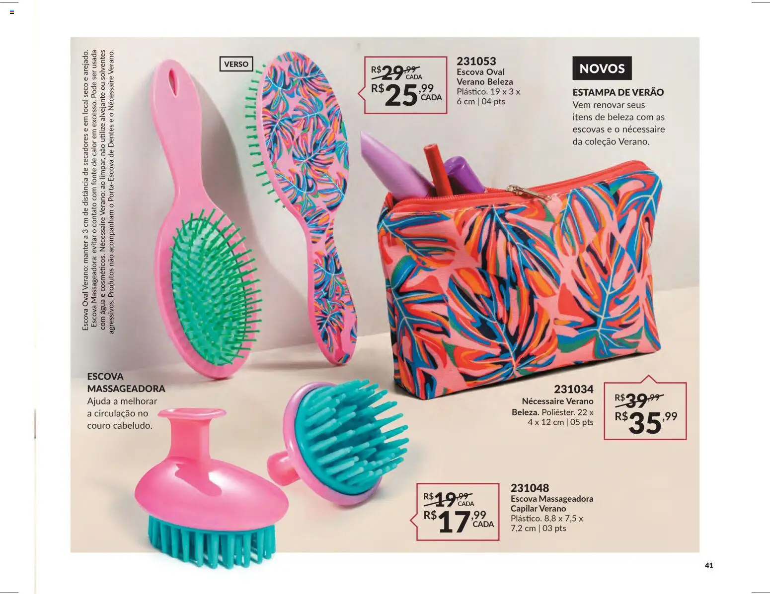 Avon Folheto - válido de 15.01.2026 | Página: 41 | Produtos: Alvejante, Escova, Necessaire
