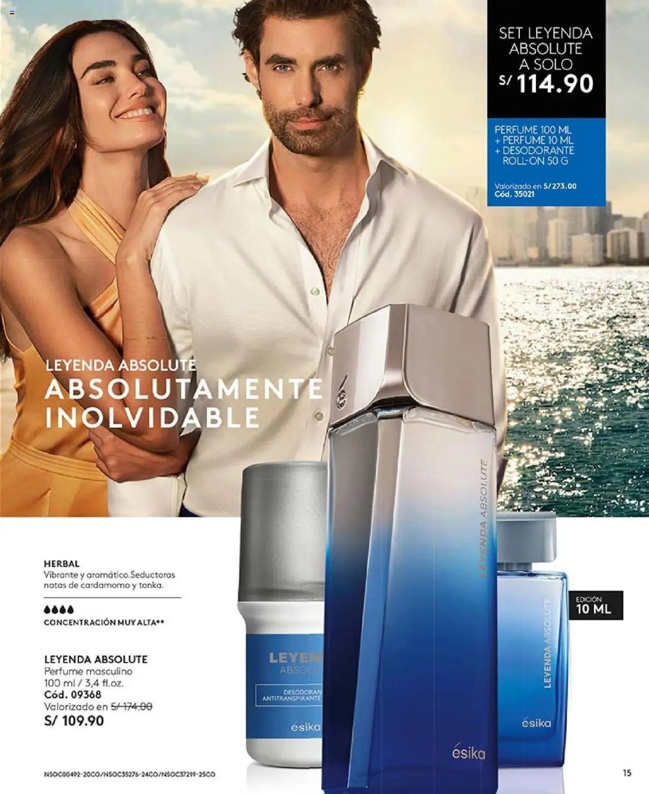 Catálogo Ésika válido desde 01.09.2025 | Página: 15 | Productos: Desodorante, Antitranspirante, Perfume