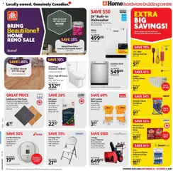 Preview of Home Hardware weekly flyer from shop Home Hardware valid from 25.09.2025