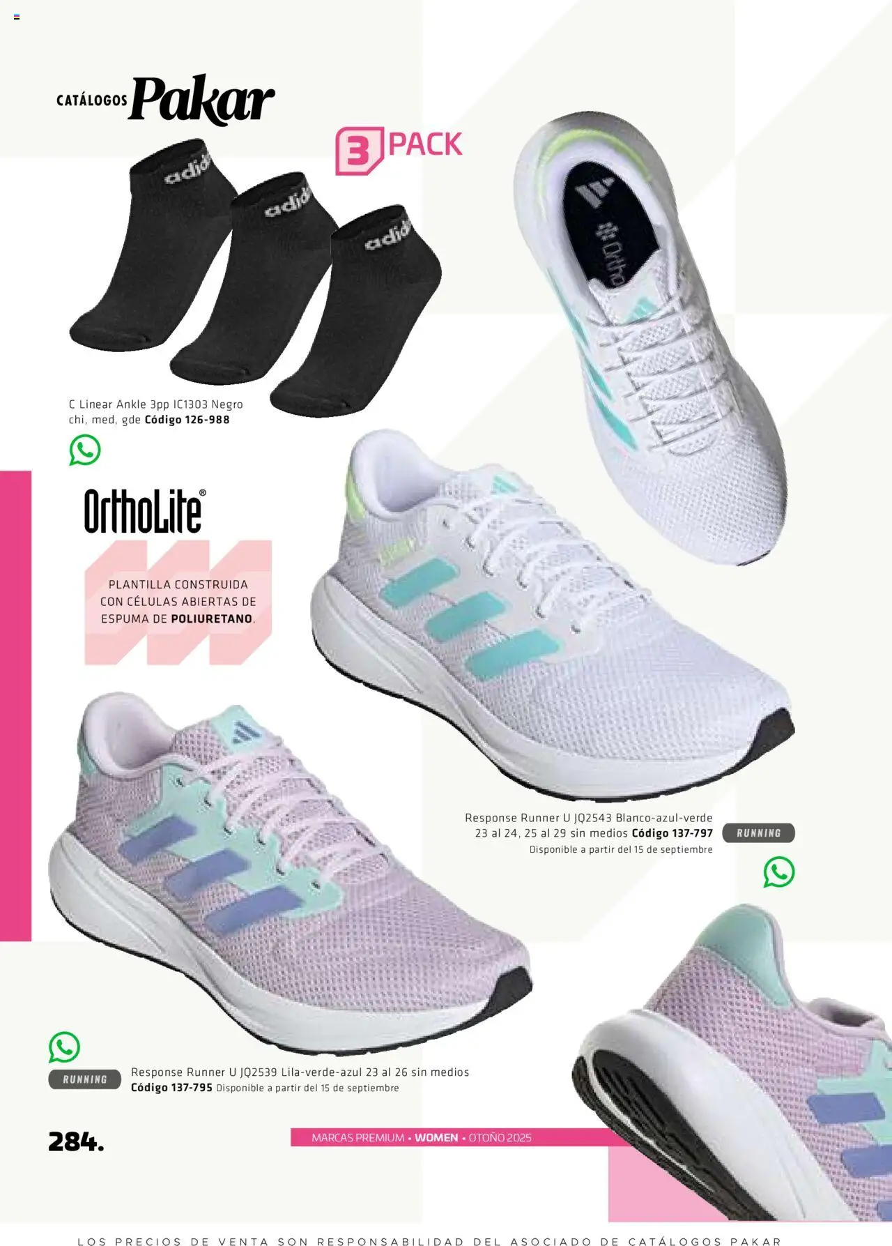 Nuevas ofertas de SC Pakar válidas en toda la República Mexicana desde el 29.08.2025. ¡Encuentra las mejores ofertas en SC Pakar - Catálogo Otoño Women! | Página: 284 | Productos: Espuma