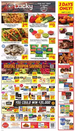 Preview of Lucky Supermarkets weekly ads valid from 29.04.2026