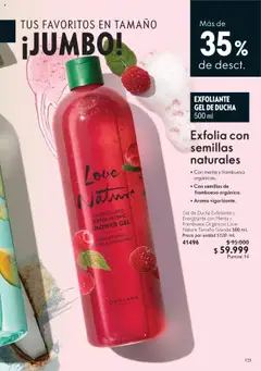 Oriflame revista - valida desde el 13.09.2025 | Página: 125 | Productos: Semillas, Ducha, Gel de ducha