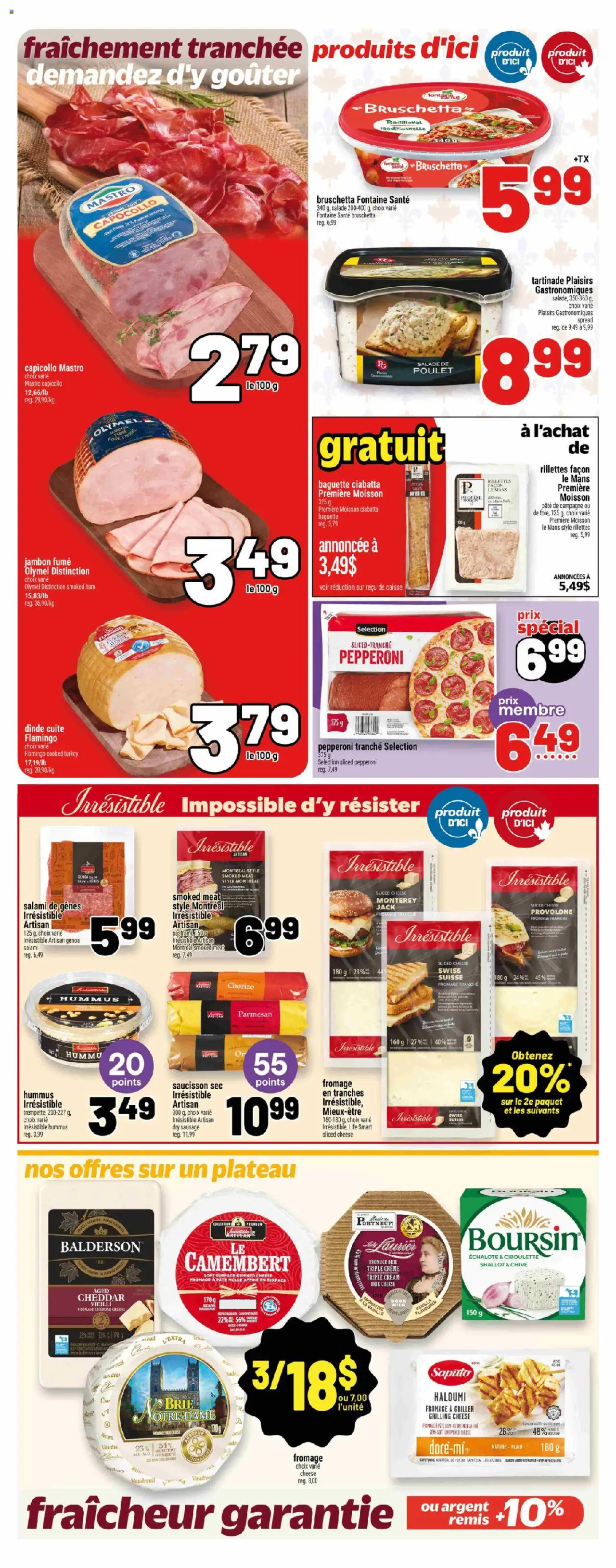 Metro flyer valid from 02.10.2025 | Page: 14 | Products: Cream, Turkey, Cheese, Salami