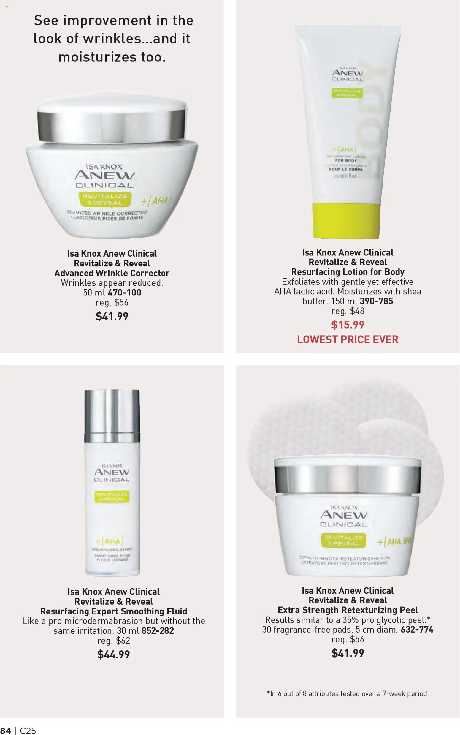 Avon flyer valid from 04.12.2025 | Page: 84 | Products: Peeling, Body lotion