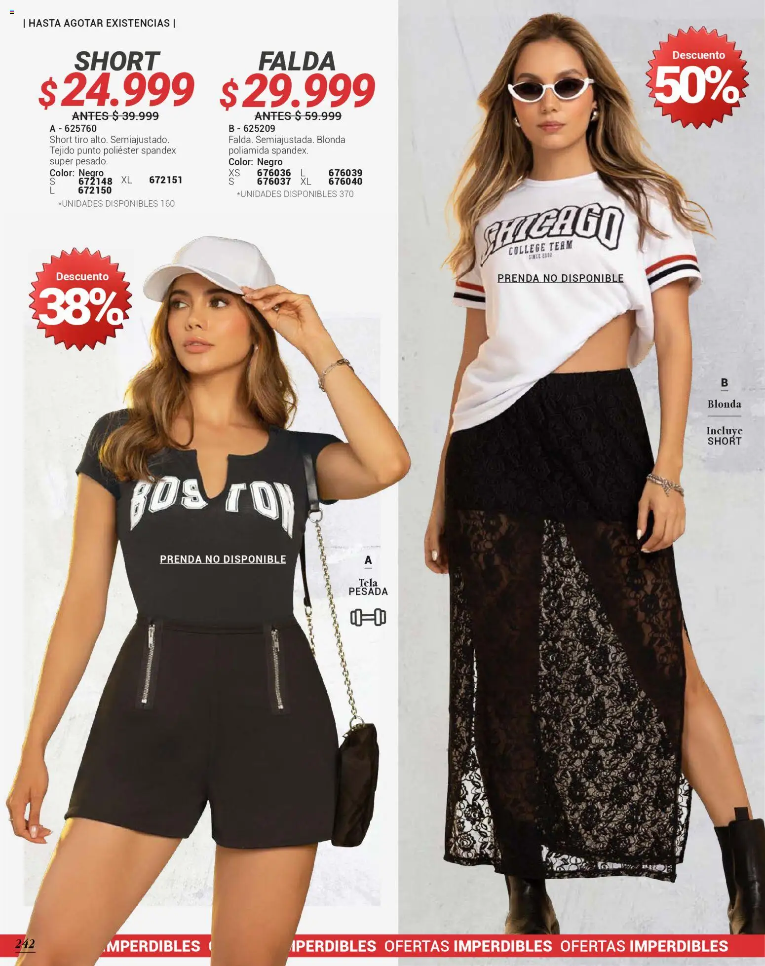 Carmel revista - valida desde el 01.01.2026 | Página: 242 | Productos: Falda, Short