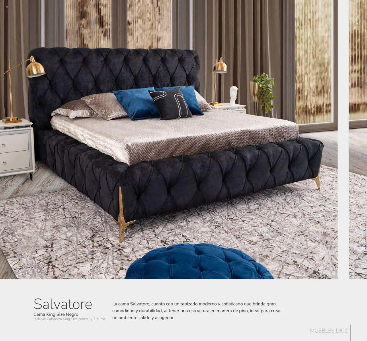 Nuevas ofertas de Muebles Dico válidas en toda la República Mexicana desde el 26.09.2025. ¡Encuentra las mejores ofertas en Muebles Dico - Universal! | Página: 22 | Productos: Cabecera, Cama