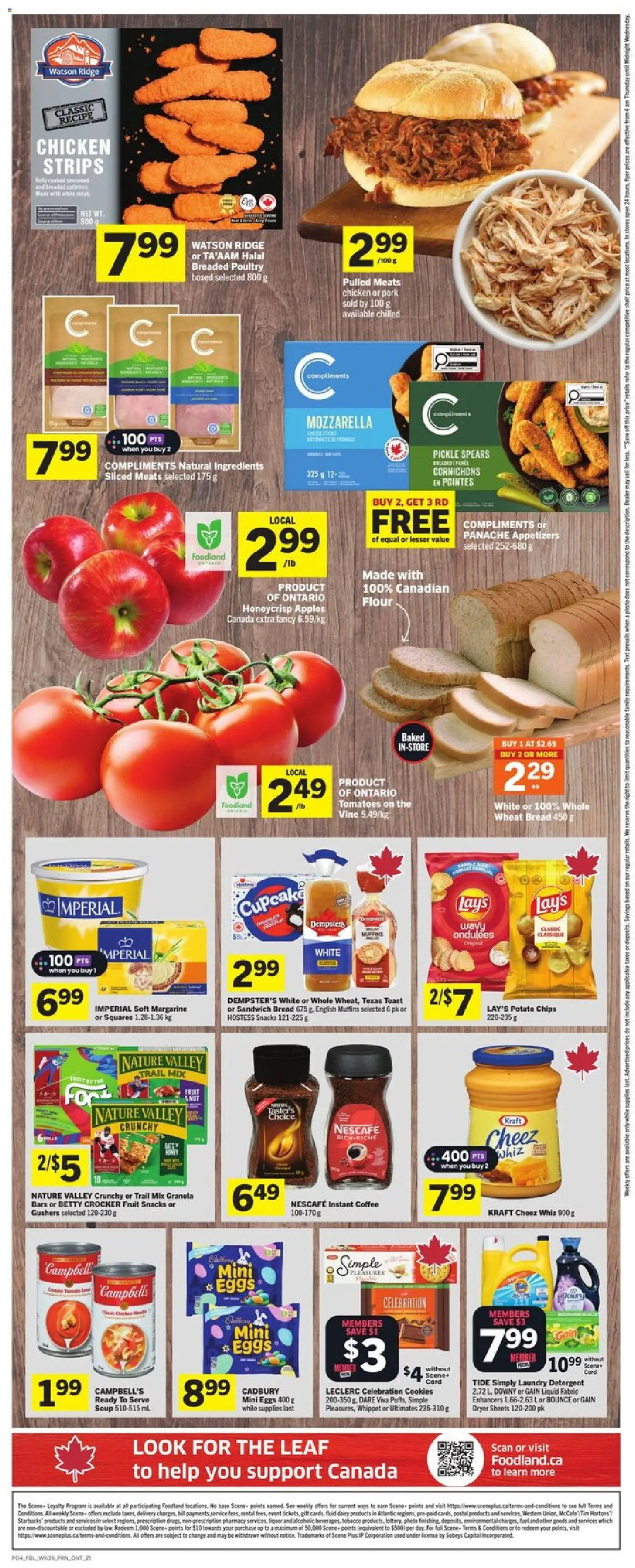 Foodland flyer valid from 22.01.2026 | Page: 2 | Products: Cookies, Detergent, Coffee, Pork