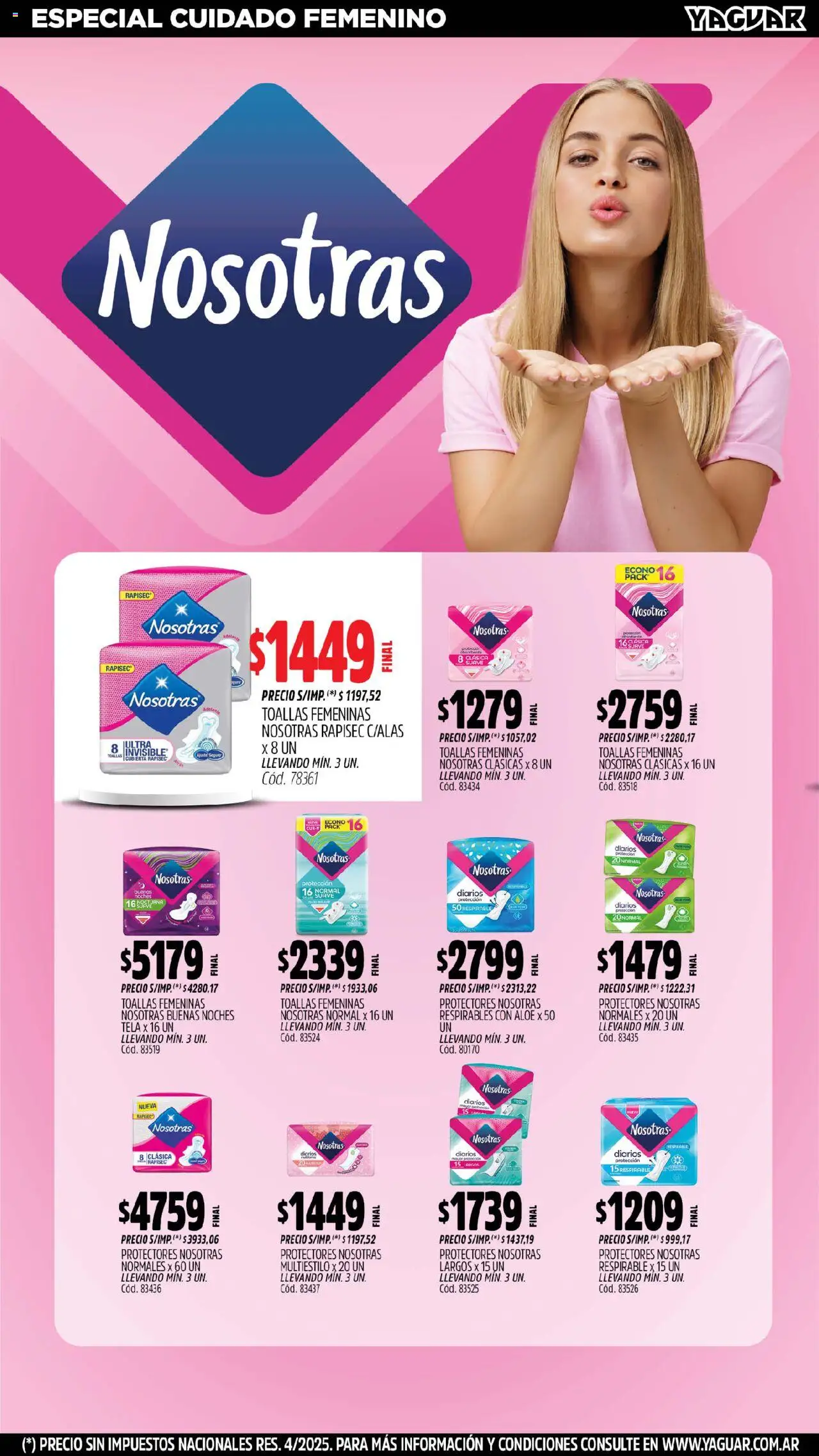 Yaguar - Jujuy │ válido desde el 01.09.2025 | Página: 23 | Productos: Toallas