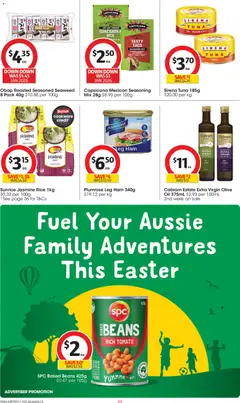 Preview of Coles catalogue  - valid from 11.03.2026 | Page: 33 | Products: Light, Oil, Ham, Rice