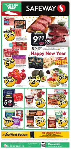 Preview of Safeway weekly flyer / circulaire from shop Safeway valid from 25.12.2025