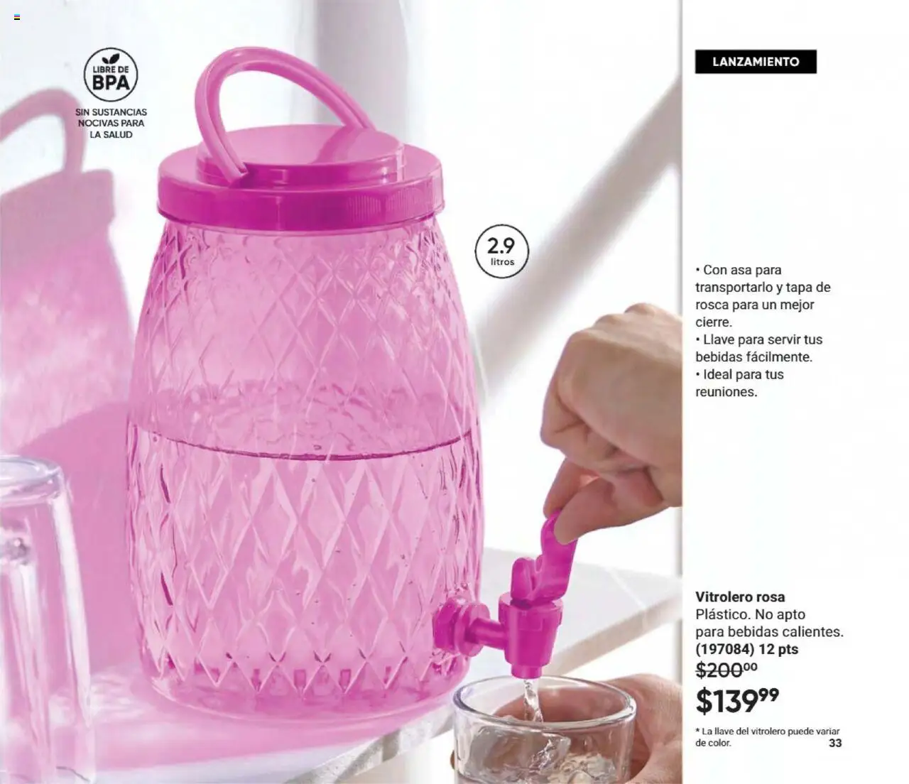 Nuevas ofertas de AVON válidas en toda la República Mexicana desde el 09.08.2025. ¡Encuentra las mejores ofertas en AVON - Casa & Estilo 13 2025! | Página: 35 | Productos: Llave
