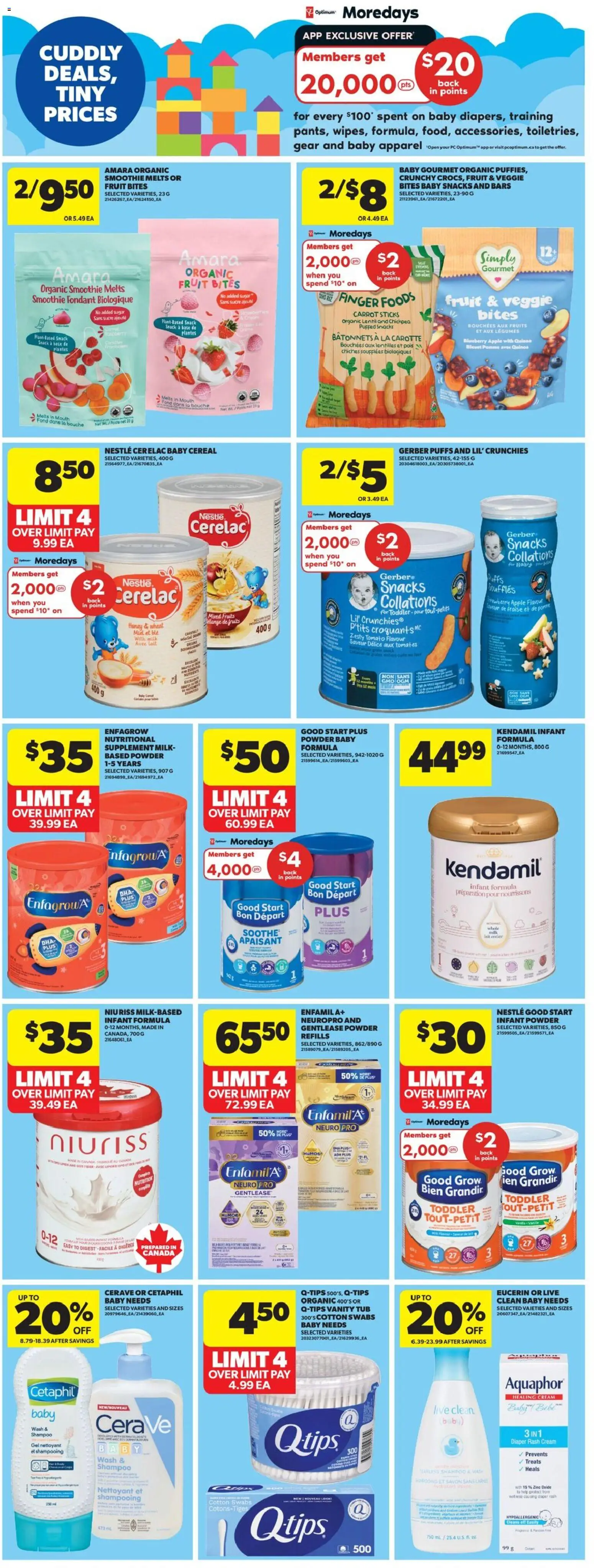 Real Canadian Superstore flyer valid from 19.03.2026 | Page: 31 | Products: Carrot, PC, Shampoo, Milk