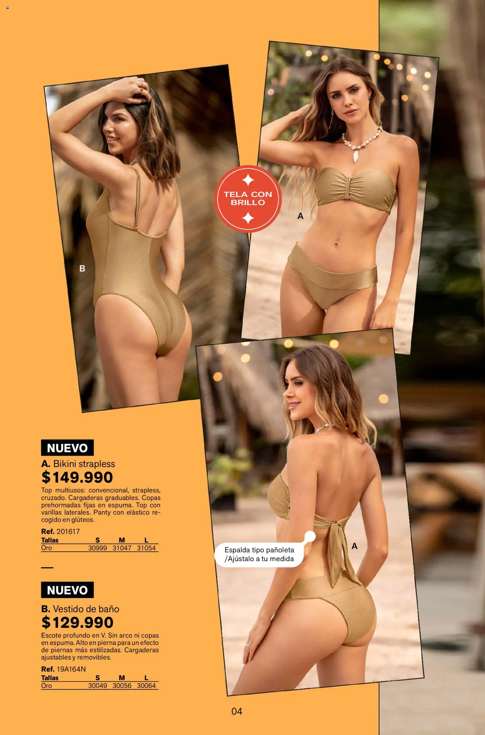 Leonisa revista - valida desde el 13.11.2025 | Página: 4 | Productos: Bikini, Brillo, Baño, Top