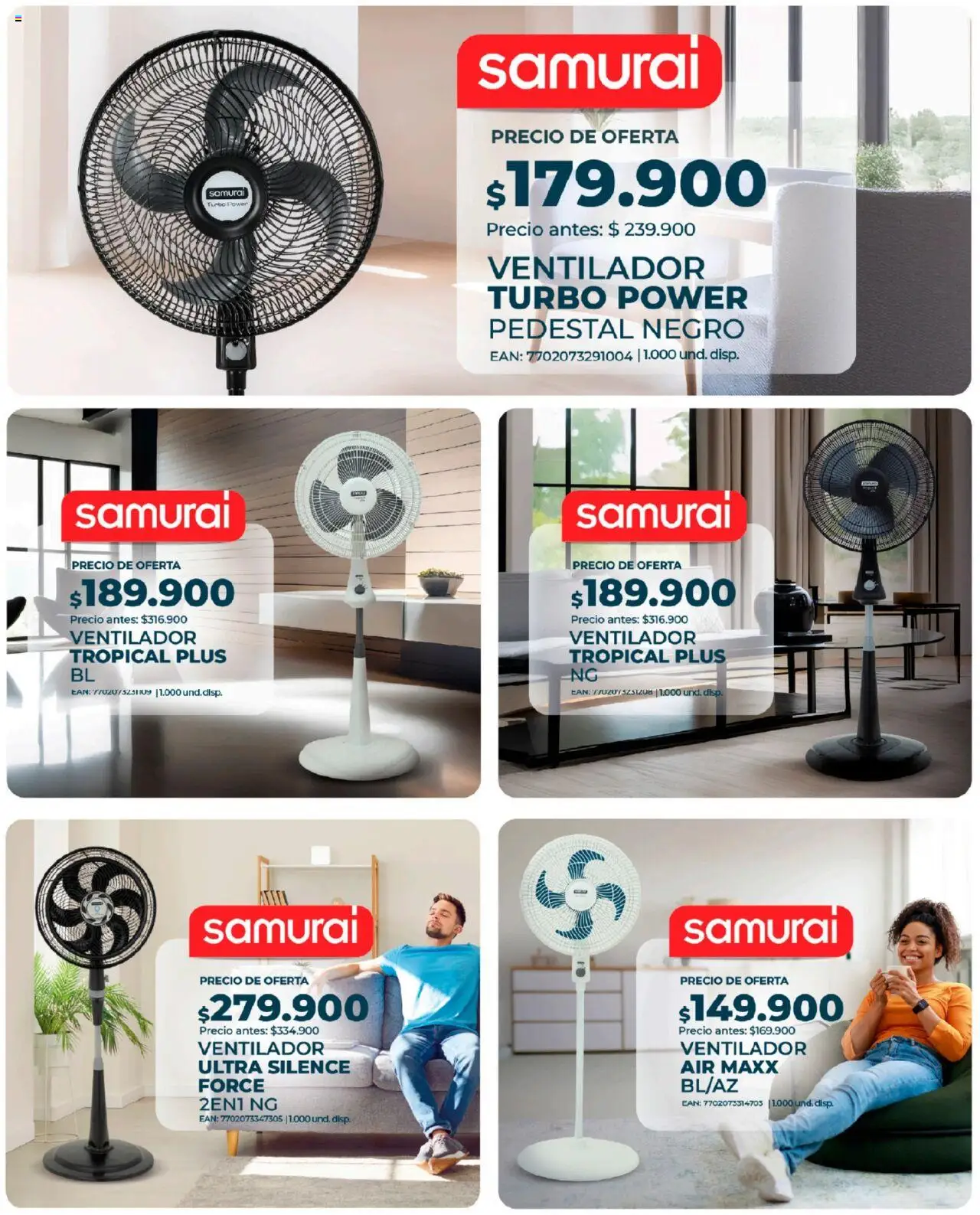 Olímpica revista - valida desde el 15.09.2025 | Página: 8 | Productos: Ventilador
