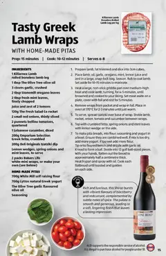 Preview of Aldi - A Cut Above - valid from 13.11.2025 | Page: 15 | Products: Meat, Salad, Rocket, Onions