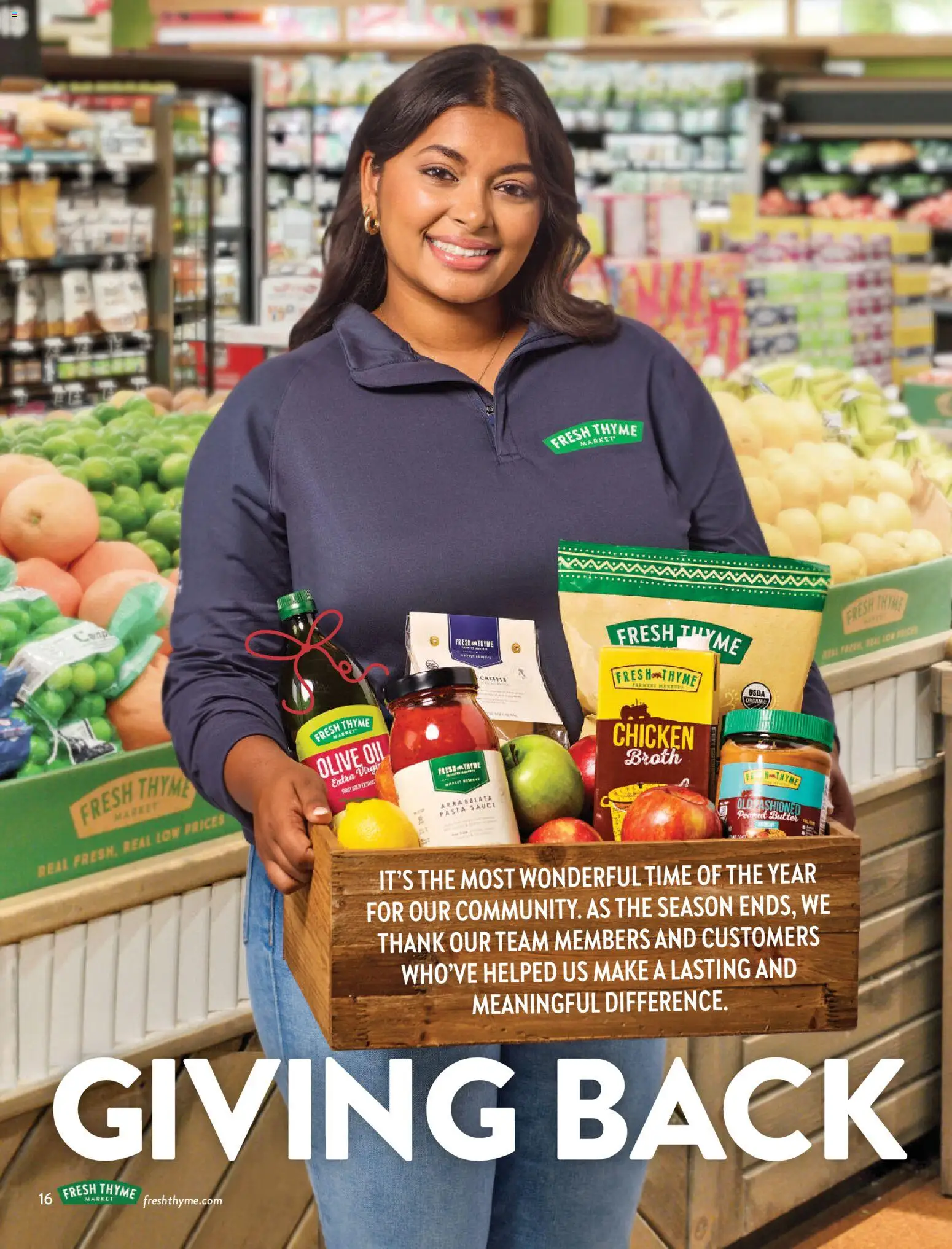 Fresh Thyme Magazine Holiday 2025 - valid from 15.11.2025 | Page: 18 | Products: Butter, Oil, Pasta, Sauce