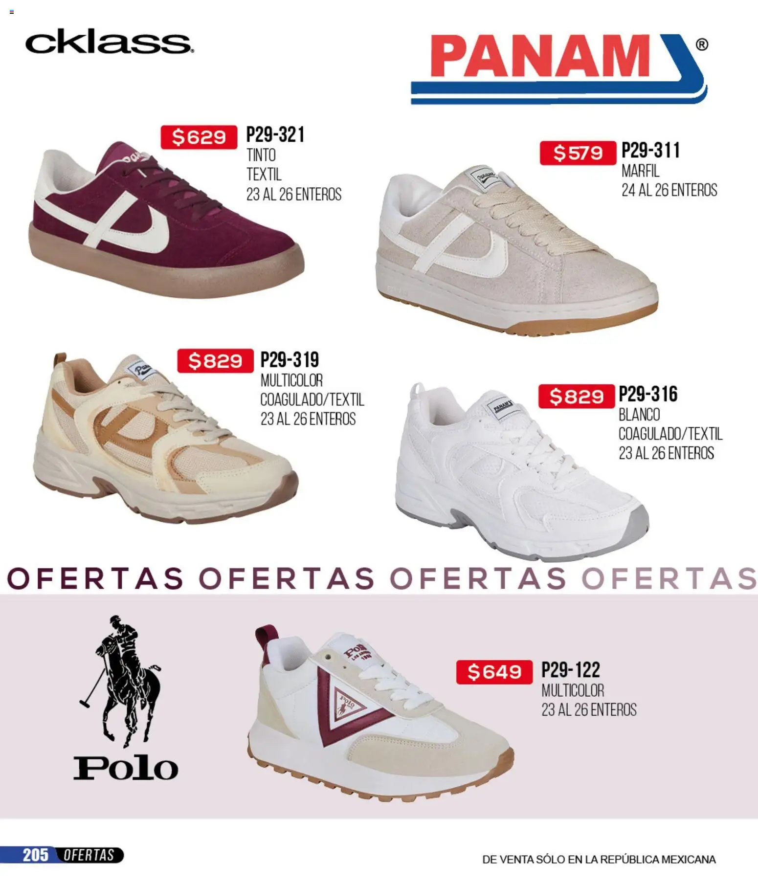 Nuevas ofertas de Cklass válidas en toda la República Mexicana desde el 12.01.2026. ¡Encuentra las mejores ofertas en Cklass catálogo Mega Ofertas Ropa! | Página: 369