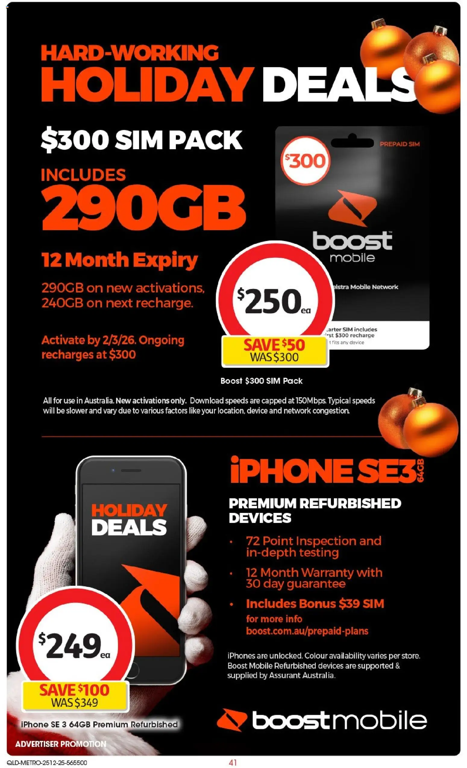 Coles catalogue - valid from 25.12.2025 | Page: 42 | Products: Device, Iphone, Mobile