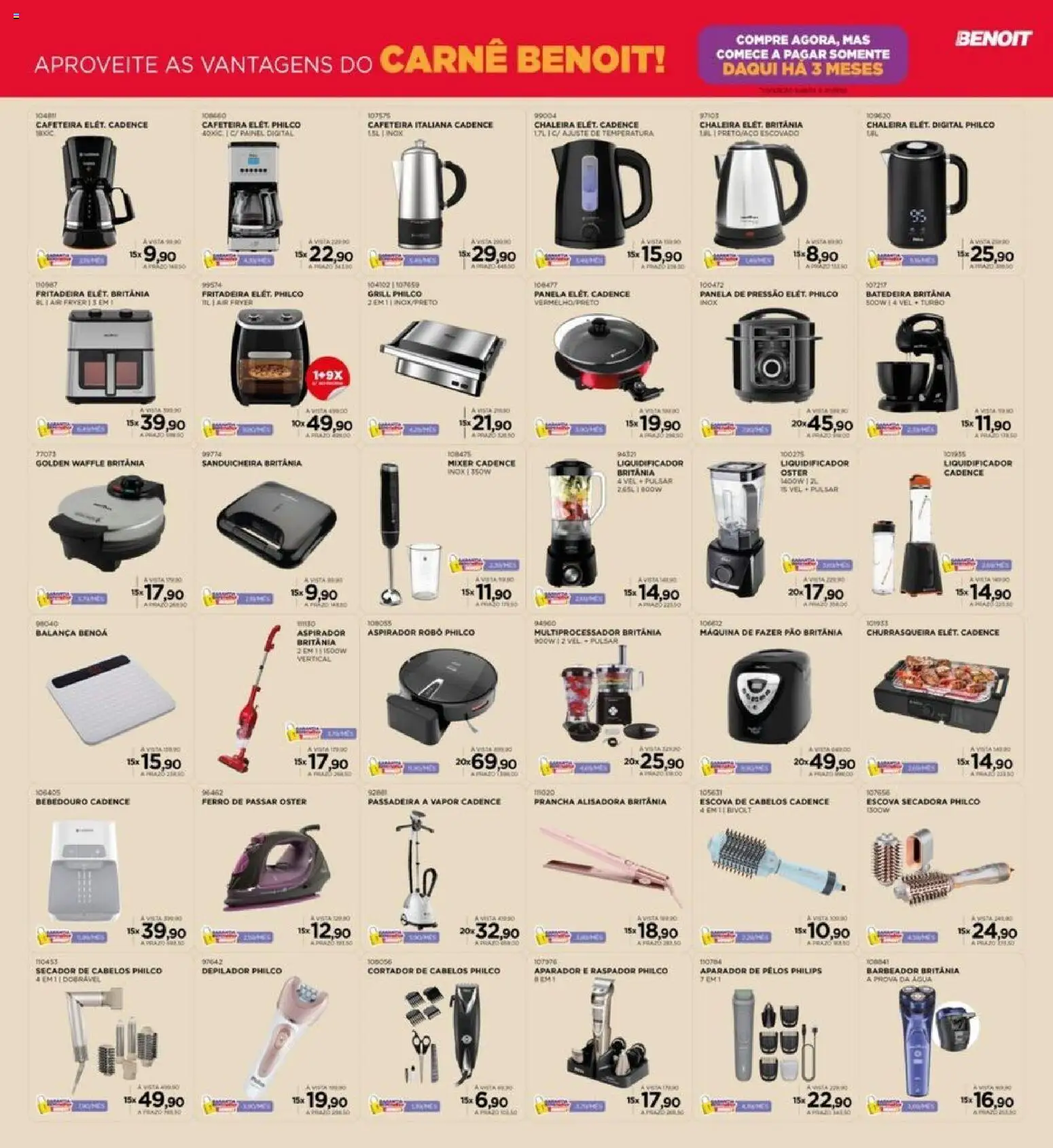 Benoit Folheto - válido de 01.02.2026 | Página: 4 | Produtos: Ferro, Robô, Ferro de passar, Panela de pressão