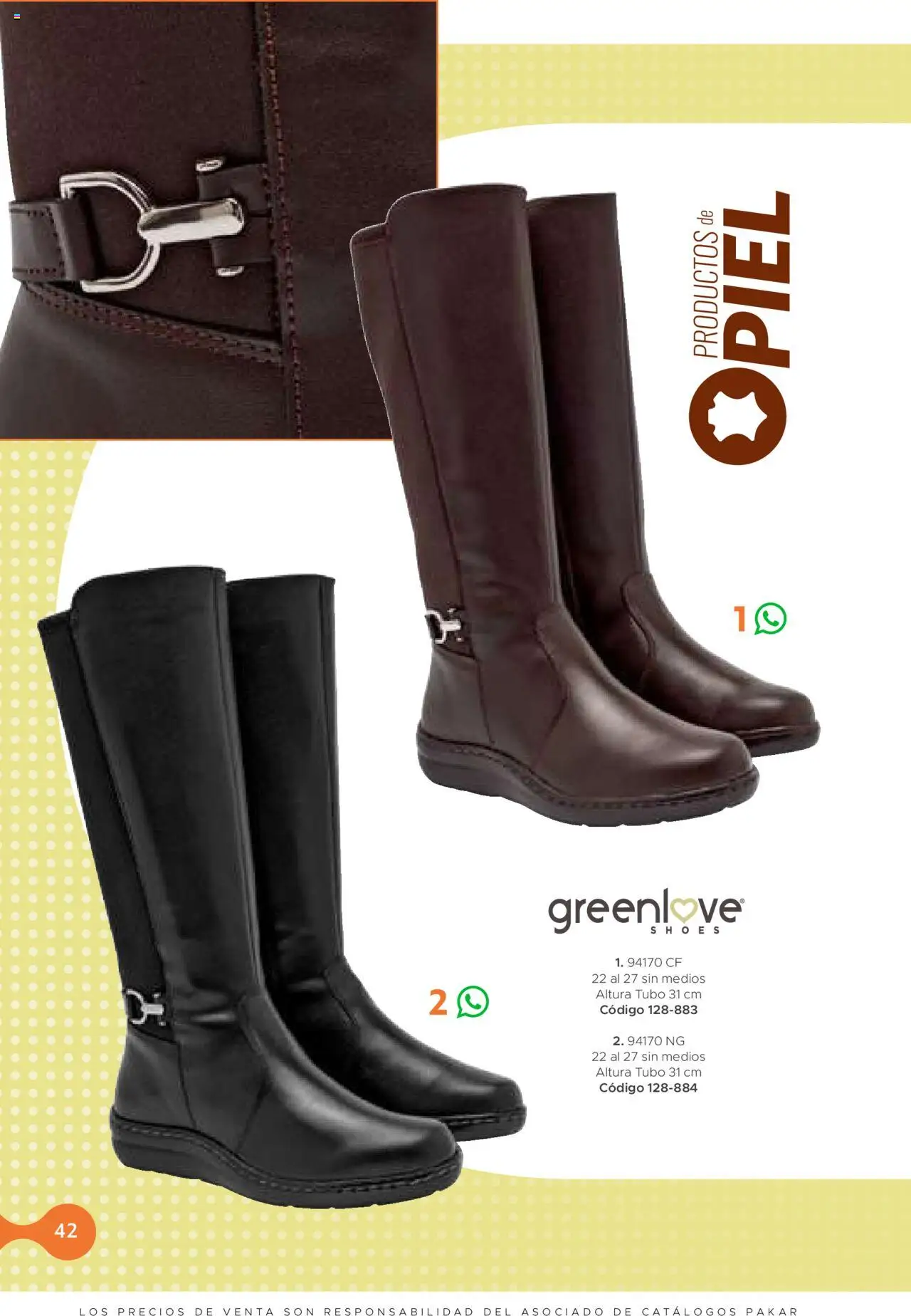 Nuevas ofertas de SC Pakar válidas en toda la República Mexicana desde el 24.07.2025. ¡Encuentra las mejores ofertas en SC Pakar - Catálogo Bota! | Página: 42