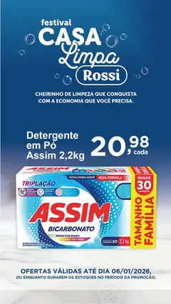 Rossi Supermercados - Ofertas do Dia - Pré-Visualização do folheto da loja Rossi Supermercados, válido de 06.01.2026