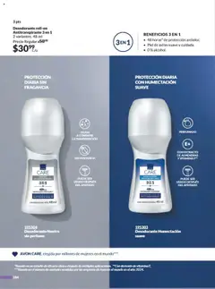 Vista previa de Desodorante roll-on Antitranspirante 3 en 1, 2 variantes. 48 ml, nuevo folleto de la tienda, válido en México a partir del 12.09.2025 | Página: 192