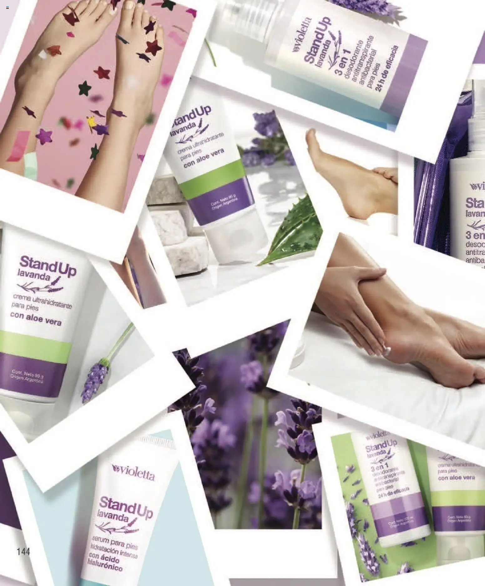 Violetta - Violetta Cosméticos │ válido desde el 30.03.2026 | Página: 144 | Productos: Serum, Desodorante, Antitranspirante, Crema