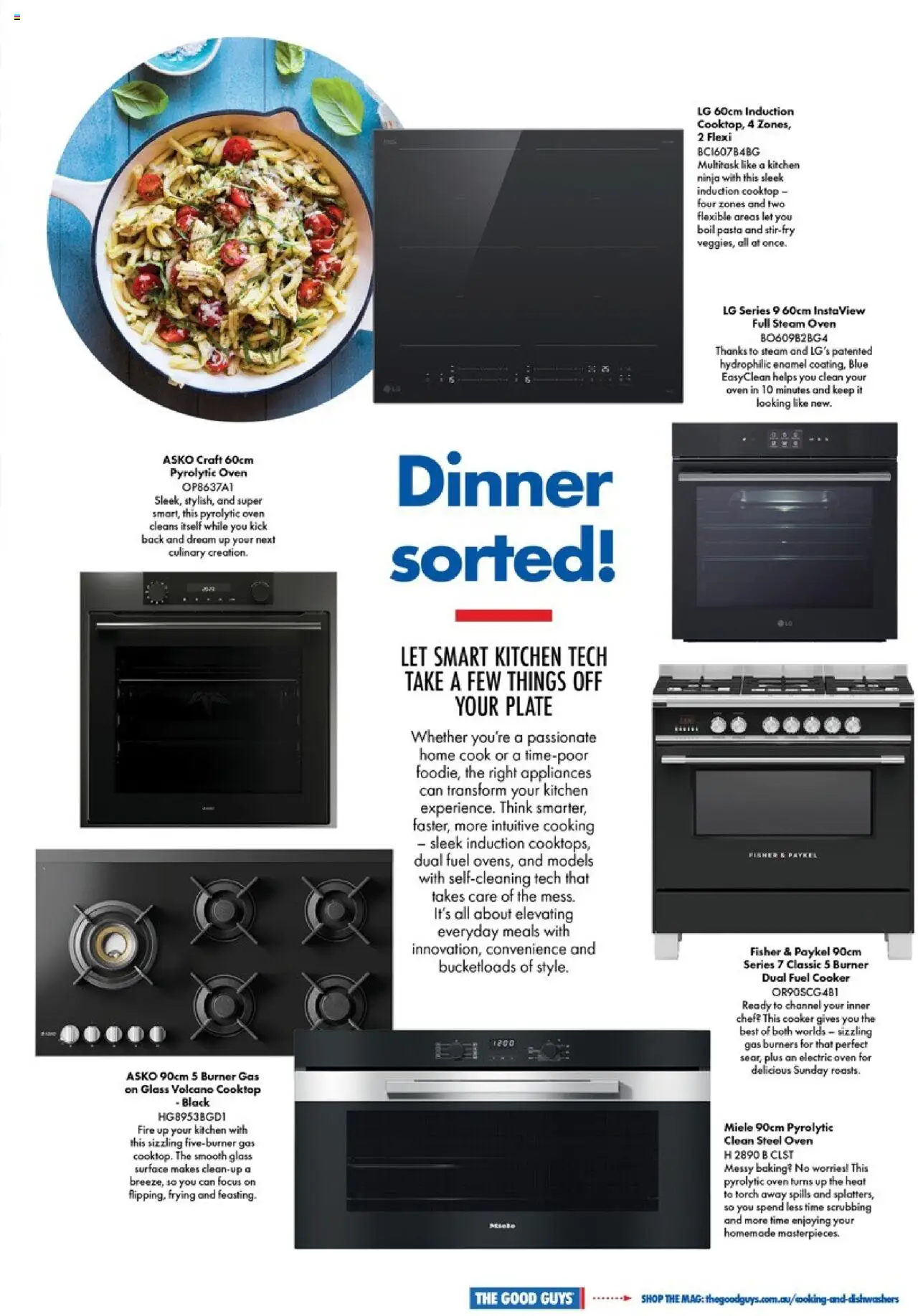The Good Guys catalogue - valid from 30.09.2025 | Page: 3 | Products: Pasta, Oven, Cooktop, Torch