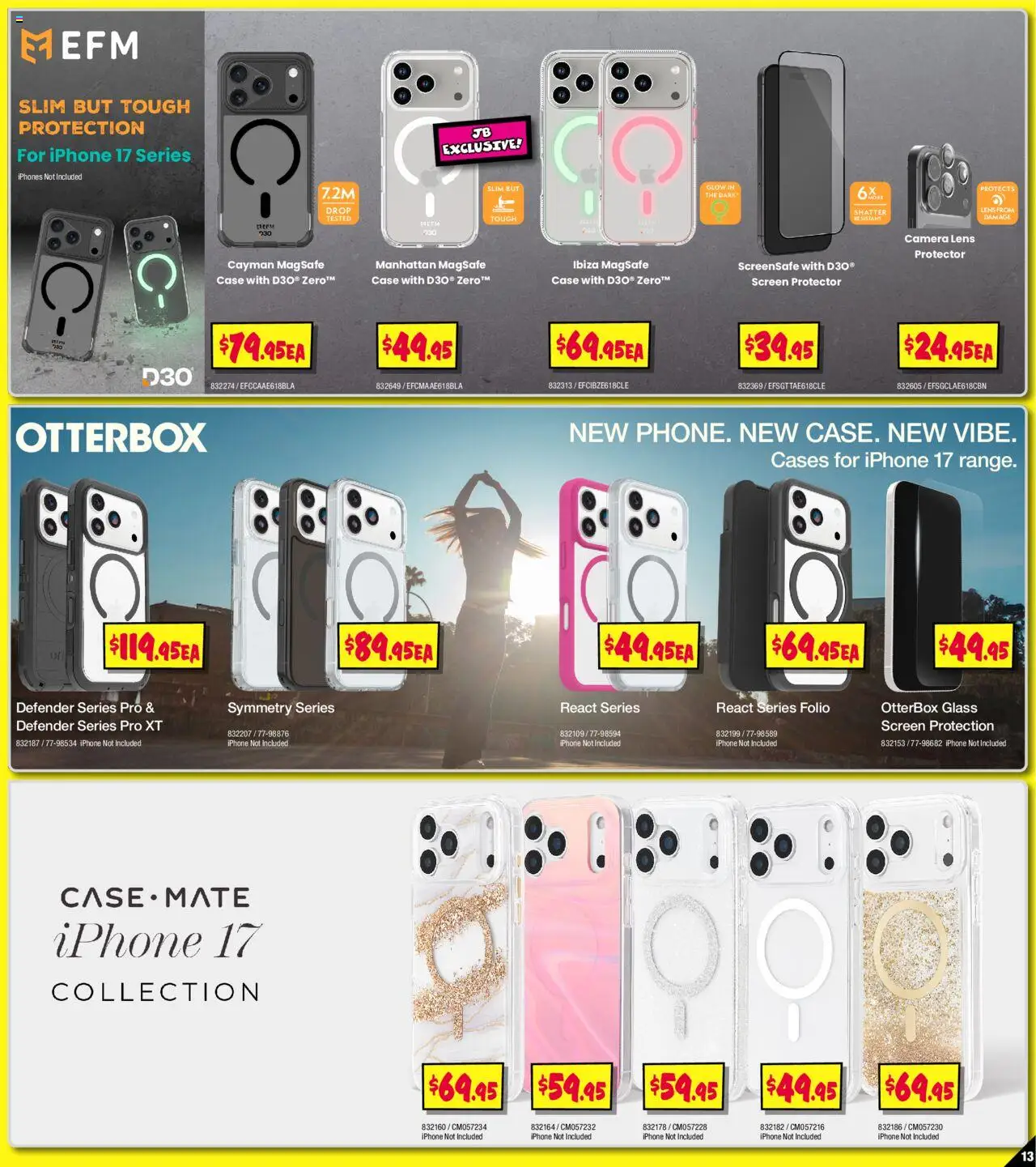 JB Hi-Fi catalogue - valid from 12.09.2025 | Page: 13 | Products: Camera, Iphone, Case, Screen
