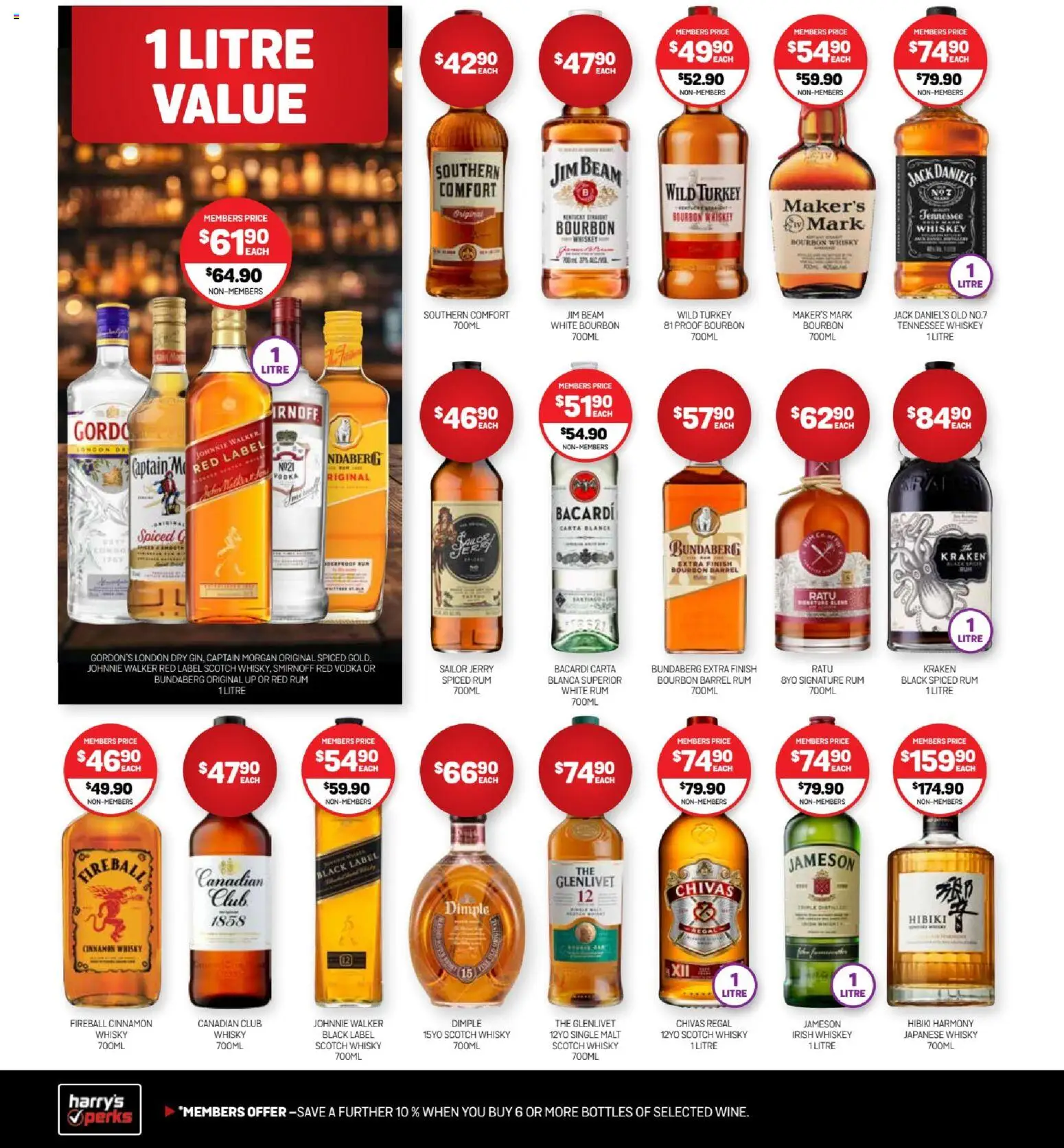 Harry Brown catalogue - valid from 22.10.2025 | Page: 8 | Products: Bourbon, Vodka, Whiskey, Turkey