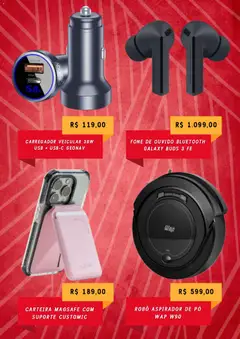 Claro - Ofertas atuais - Pré-Visualização do folheto da loja Claro, válido de 04.02.2026 | Página: 4 | Produtos: Aspirador de pó, Pó, Robo aspirador, Carteira